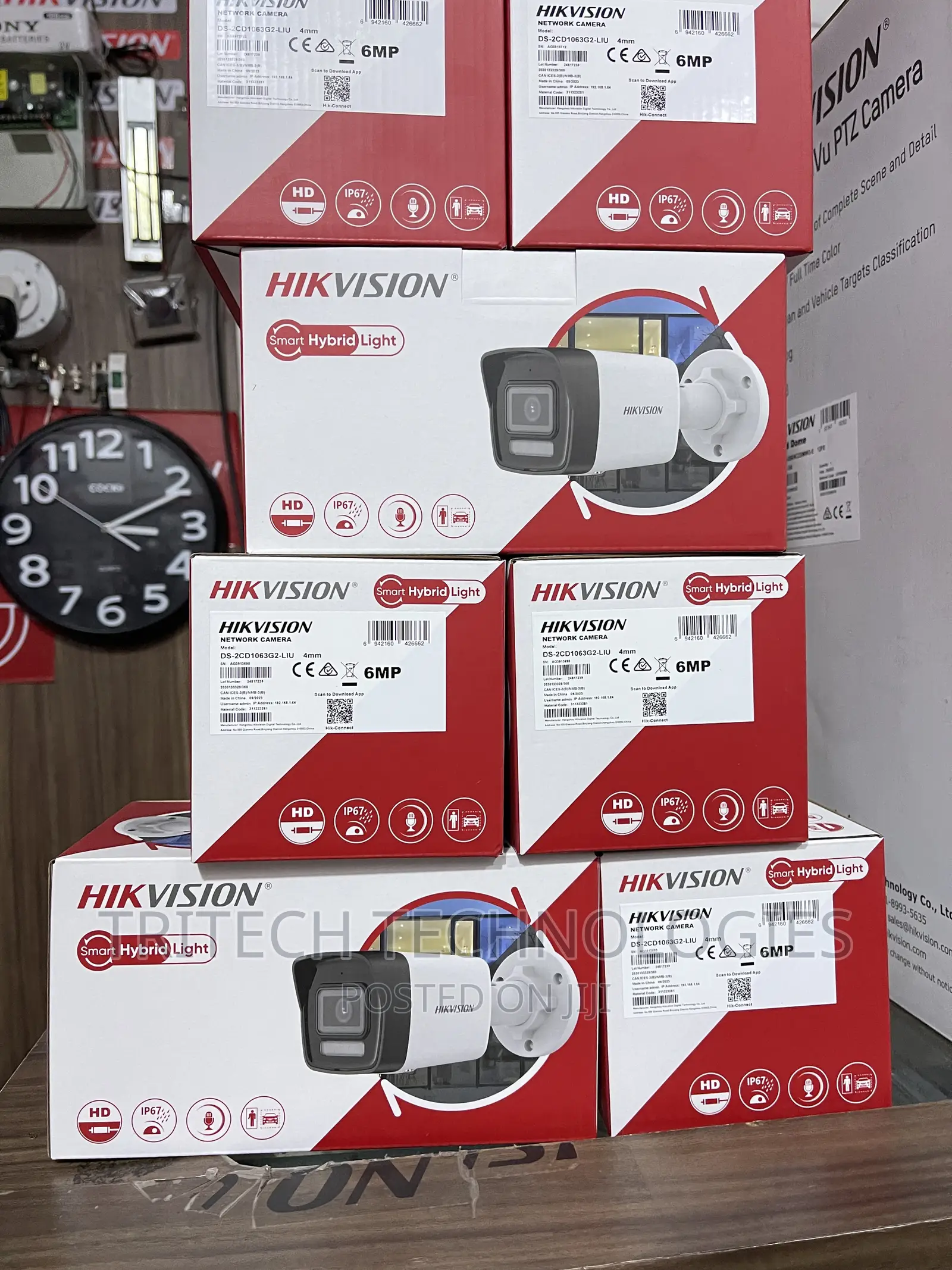 Hikvision Ds-2cd1063g2-Liu(4mm) 6mp Colorvu Outdoor Camera