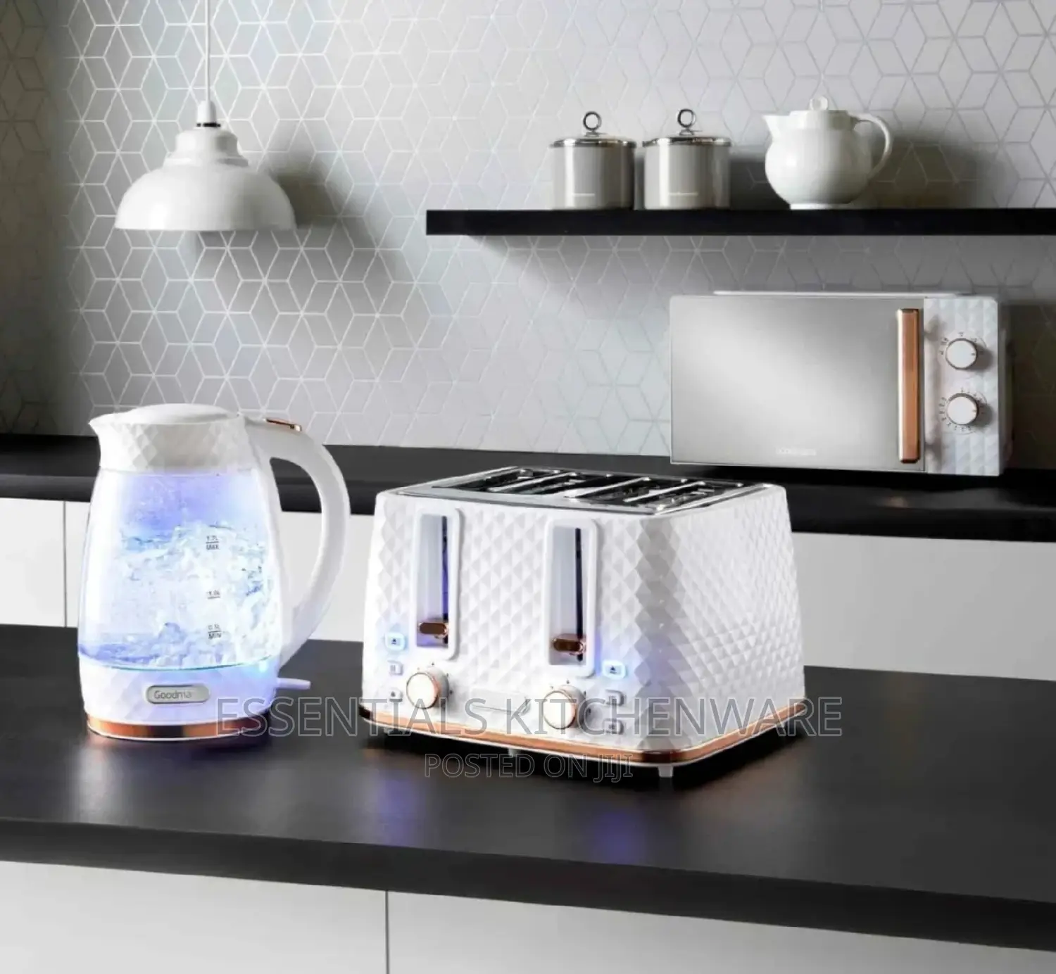 Microwave,Kettle and Toaster Combo Set