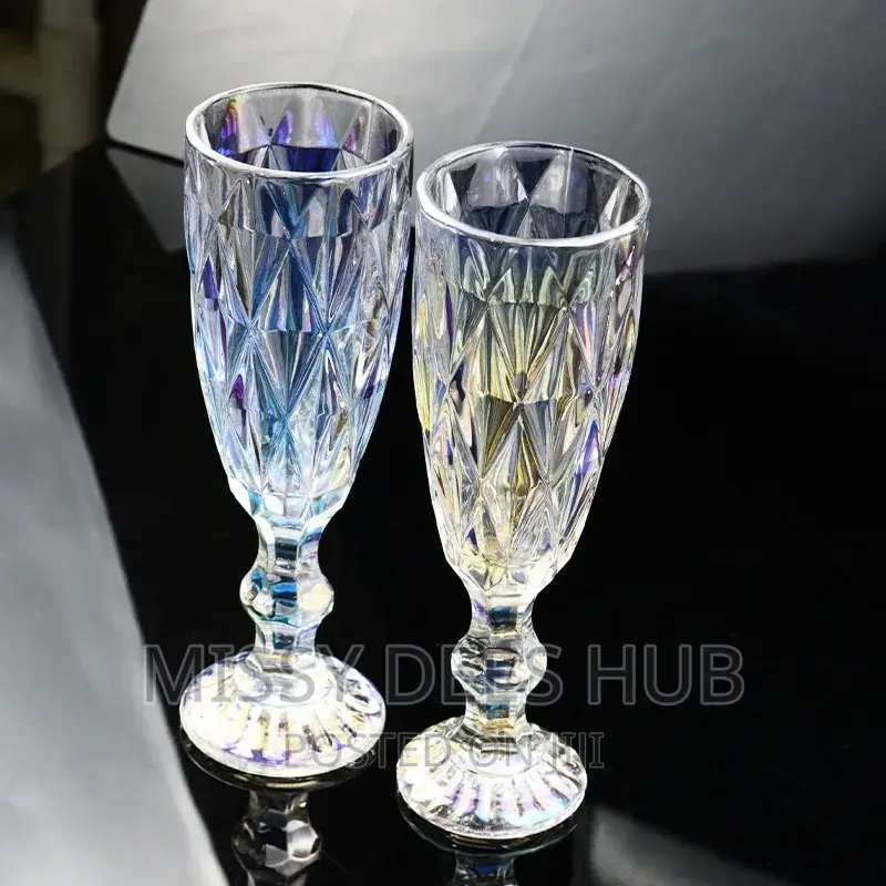 6pcs Champagne Glass Set