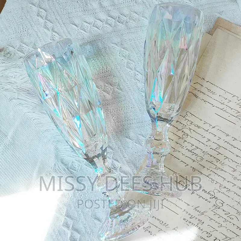 6pcs Champagne Glass Set