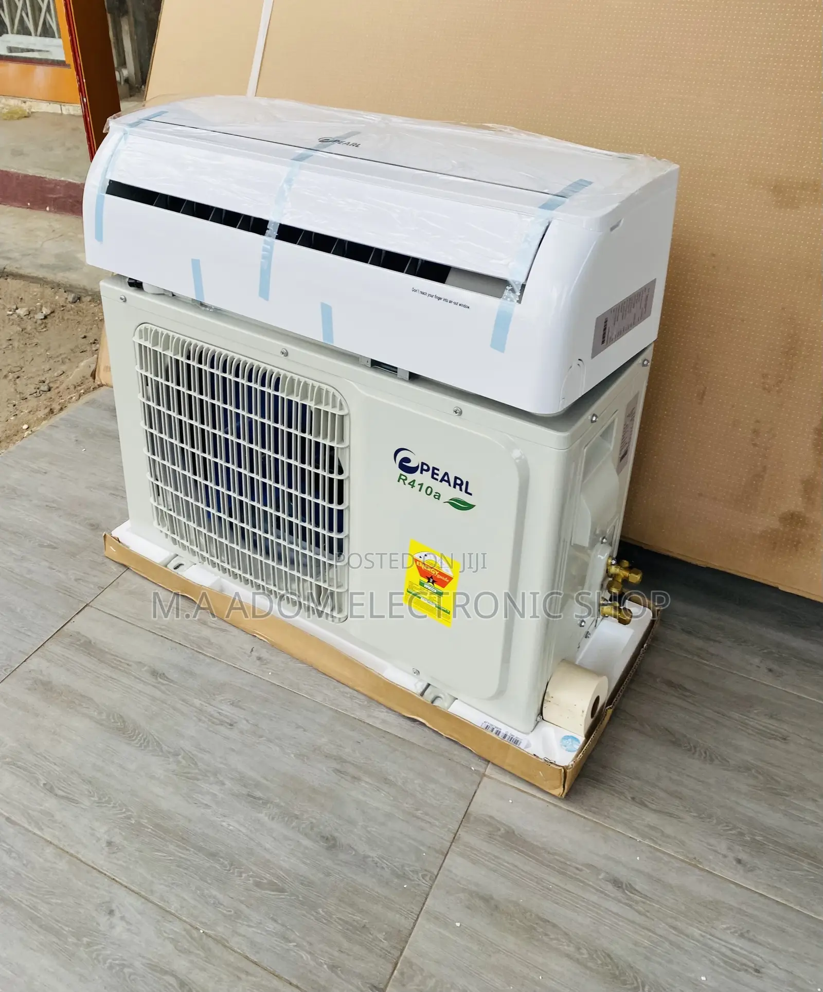 Affordable Pearl 1.5hp Split Type Air Conditioner(White).