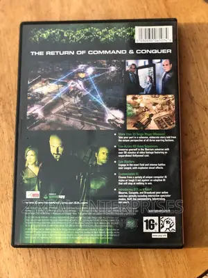 Command Conquer Tiberium Wars - MAC DVD - Video Game