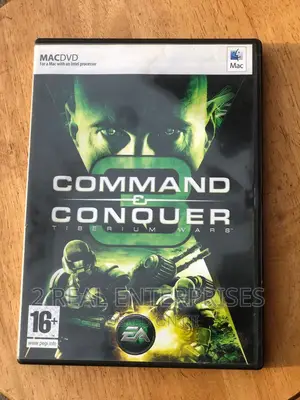 Command Conquer Tiberium Wars - MAC DVD - Video Game