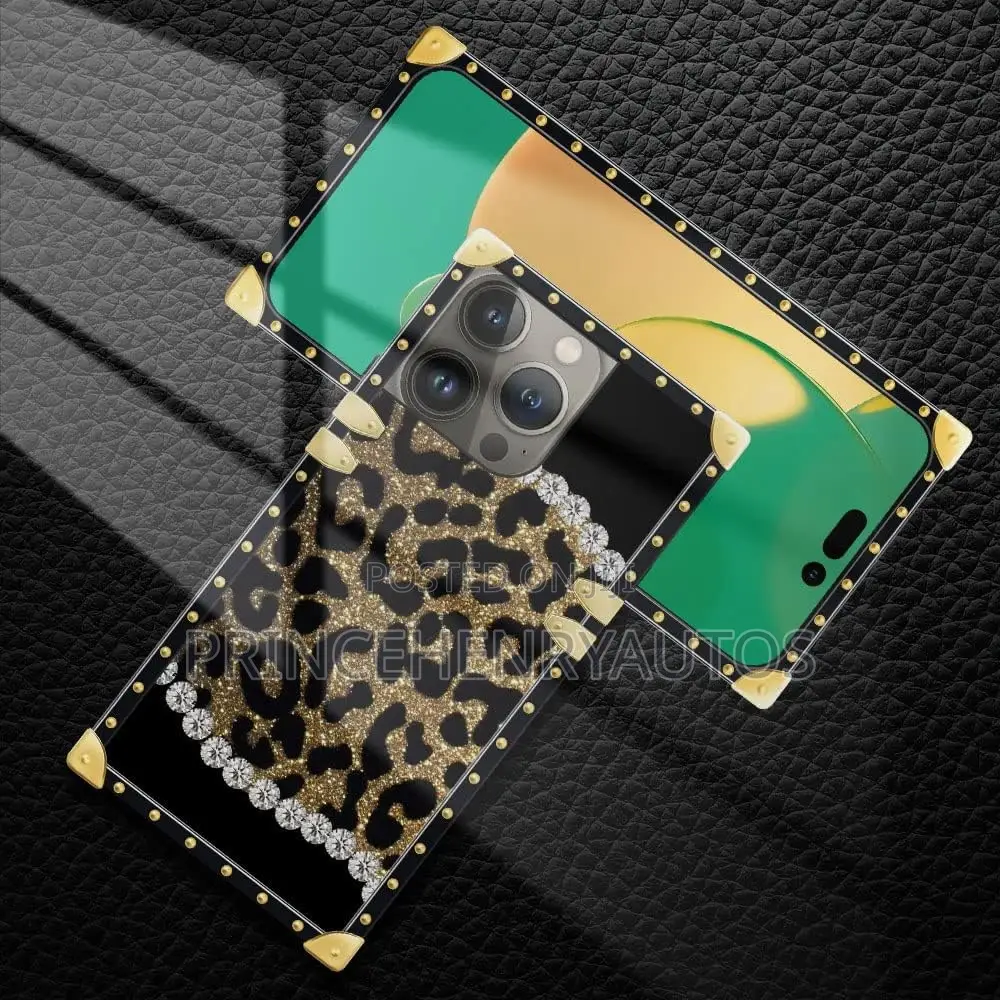 DAIZAG Glitter Leopard Diamond Case for iPhone 14 Pro Max