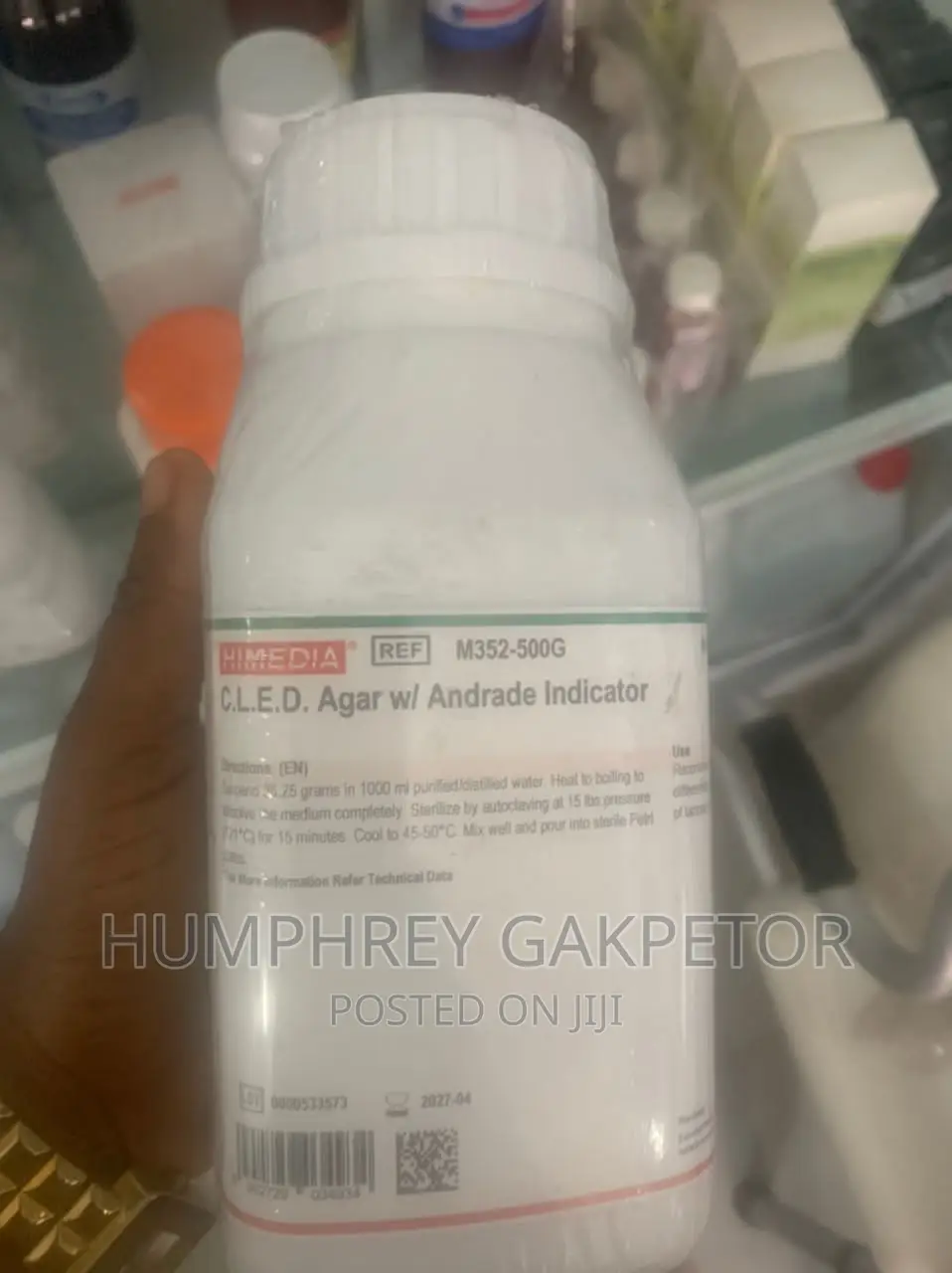 Cled Agar 500G