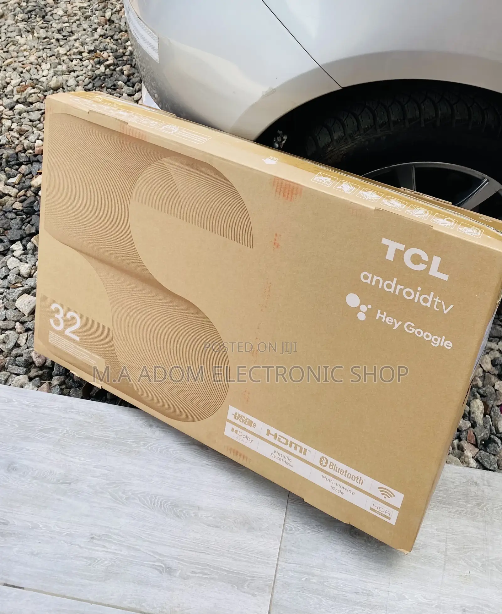 Original TCL(32S5400 A)32 Inch HDR Google Smart Android Tv