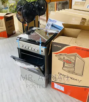Quality Volcano 2 Gas + 2 Electric Burner With Glass Lid.
