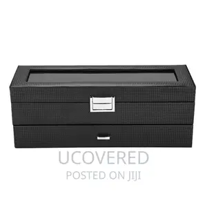 6 Pieces Watch Box With Drawer