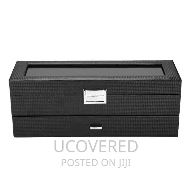 6 Pieces Watch Box With Drawer