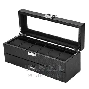 6 Pieces Watch Box With Drawer