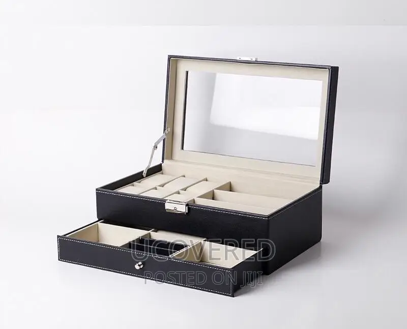 6 Slots/ 3 Slots Watch Box/ Glasses With Drawer