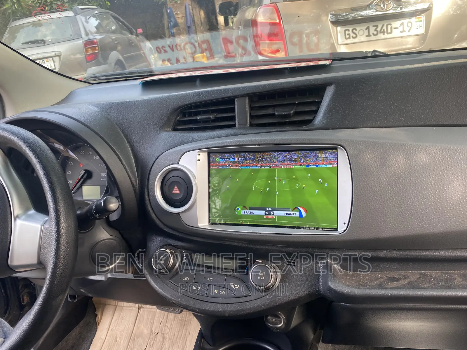 Toyota Vitz/Yaris Android Stereo Screen