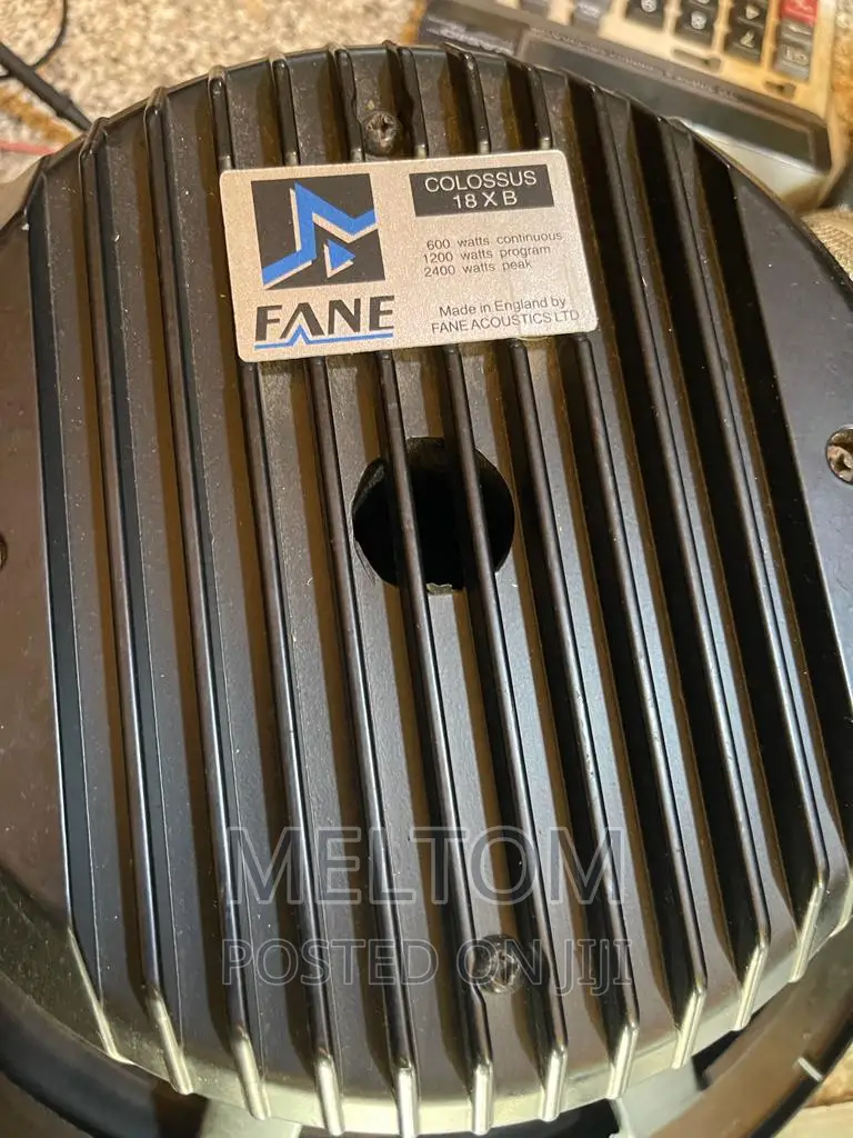 Fane Colossus 2400W 18inches Double Magnet Naked/Raw Speaker