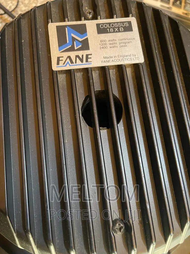 Fane Colossus 2400W 18inches Double Magnet Naked/Raw Speaker