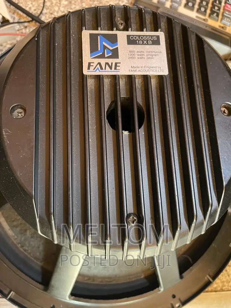 Fane Colossus 2400W 18inches Double Magnet Naked/Raw Speaker