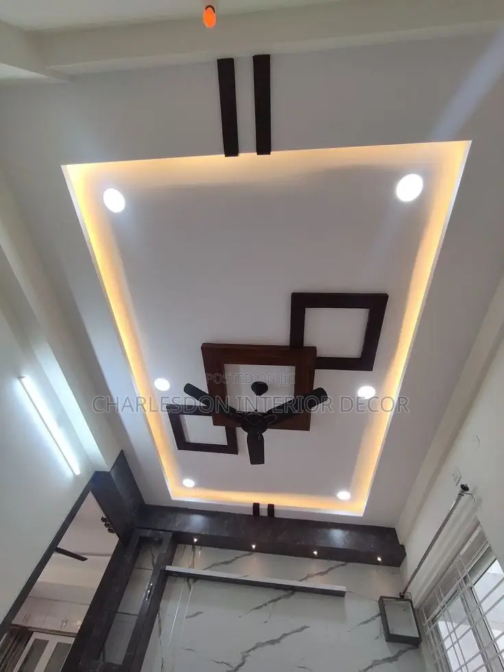 Plaster Bord P O P Ceiling Work