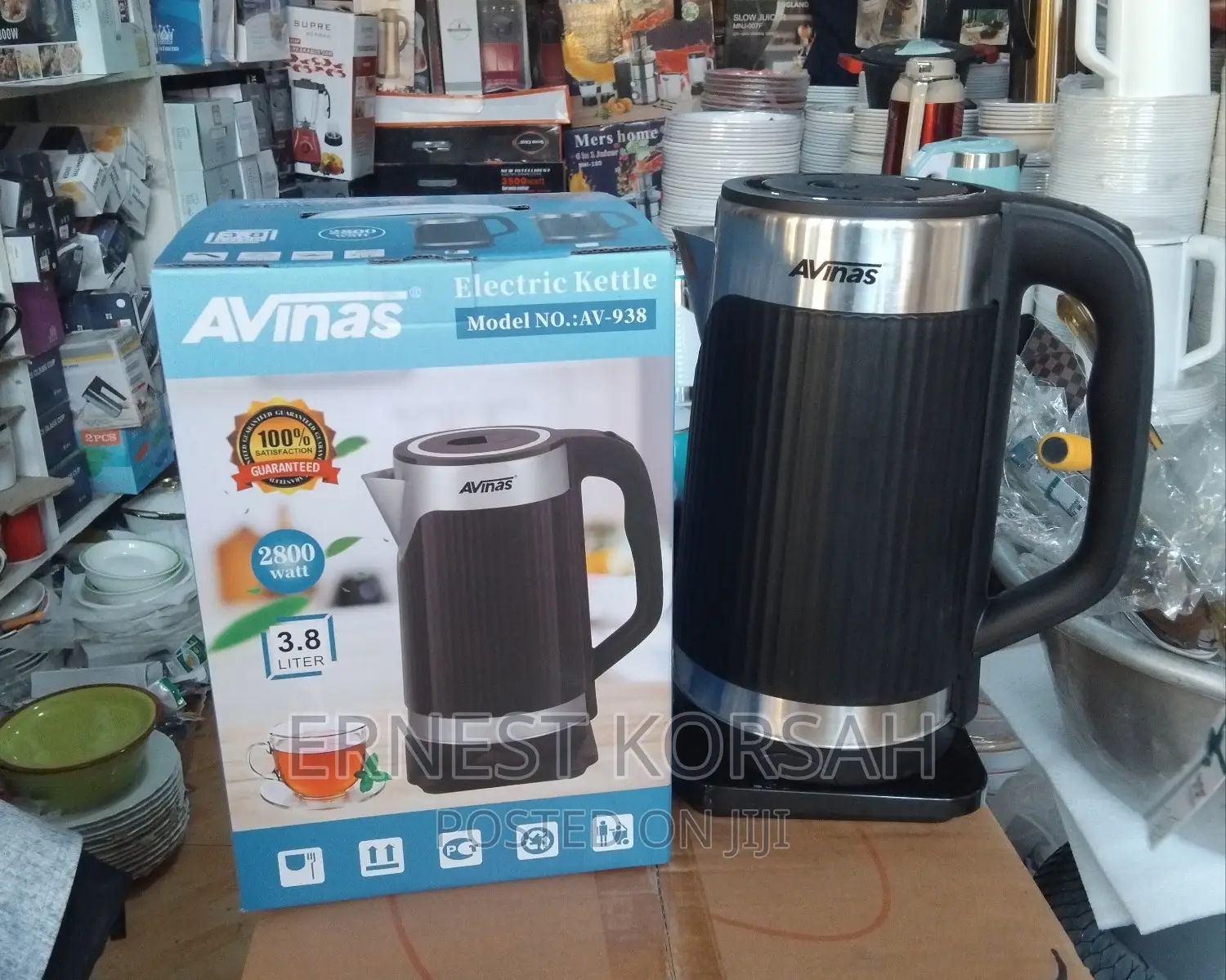 3.8L Avinas Electric Kettle