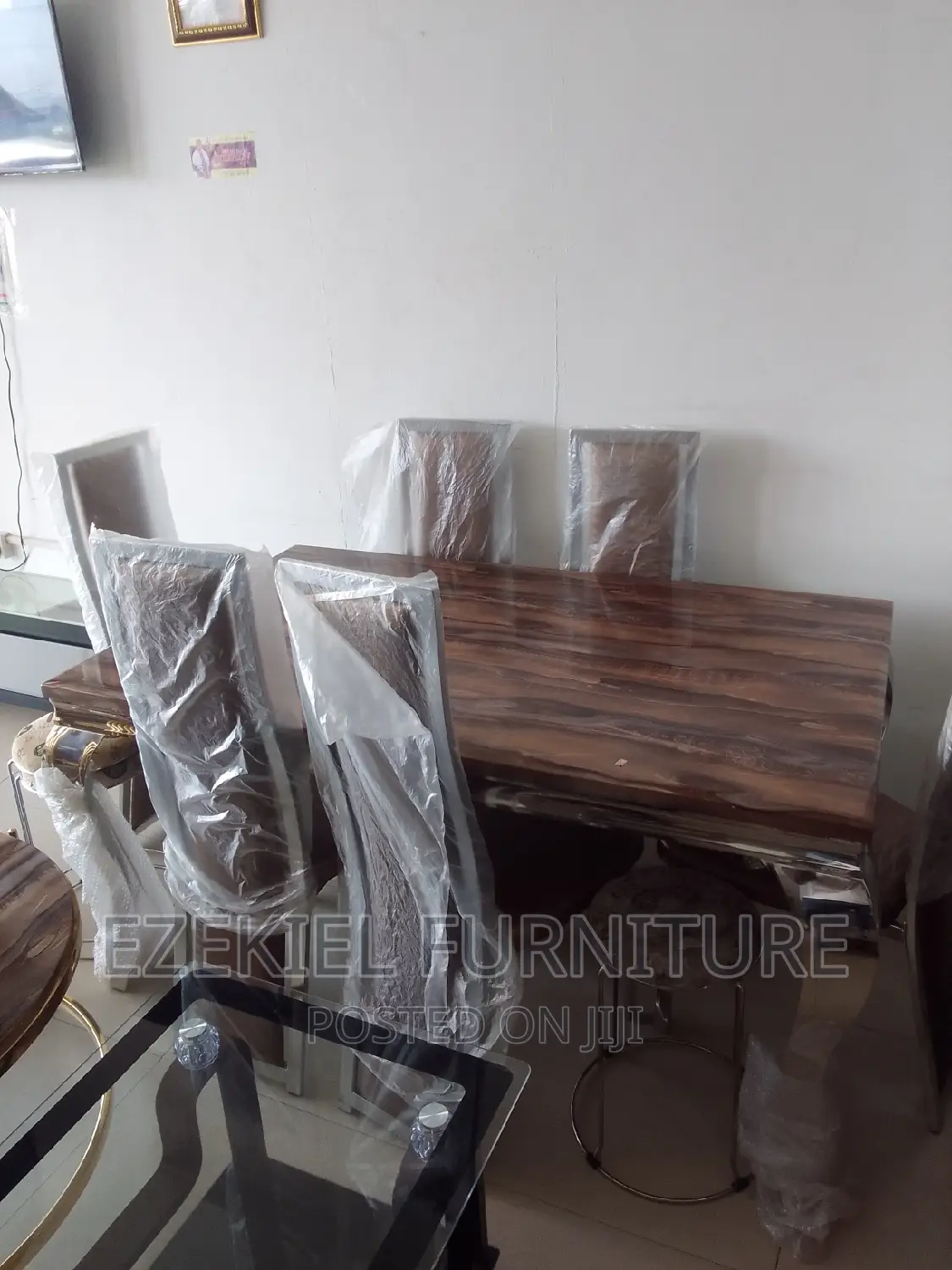Marble Dining Table Set