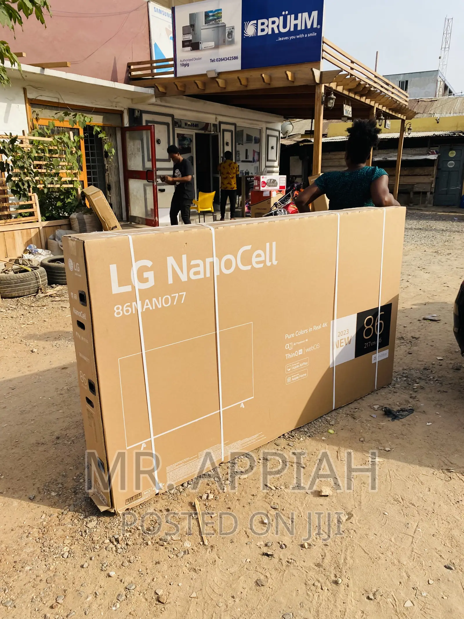 Budget-Friendly LG(86NANO0776)86 Inch HDR Nanocell Smart Tv
