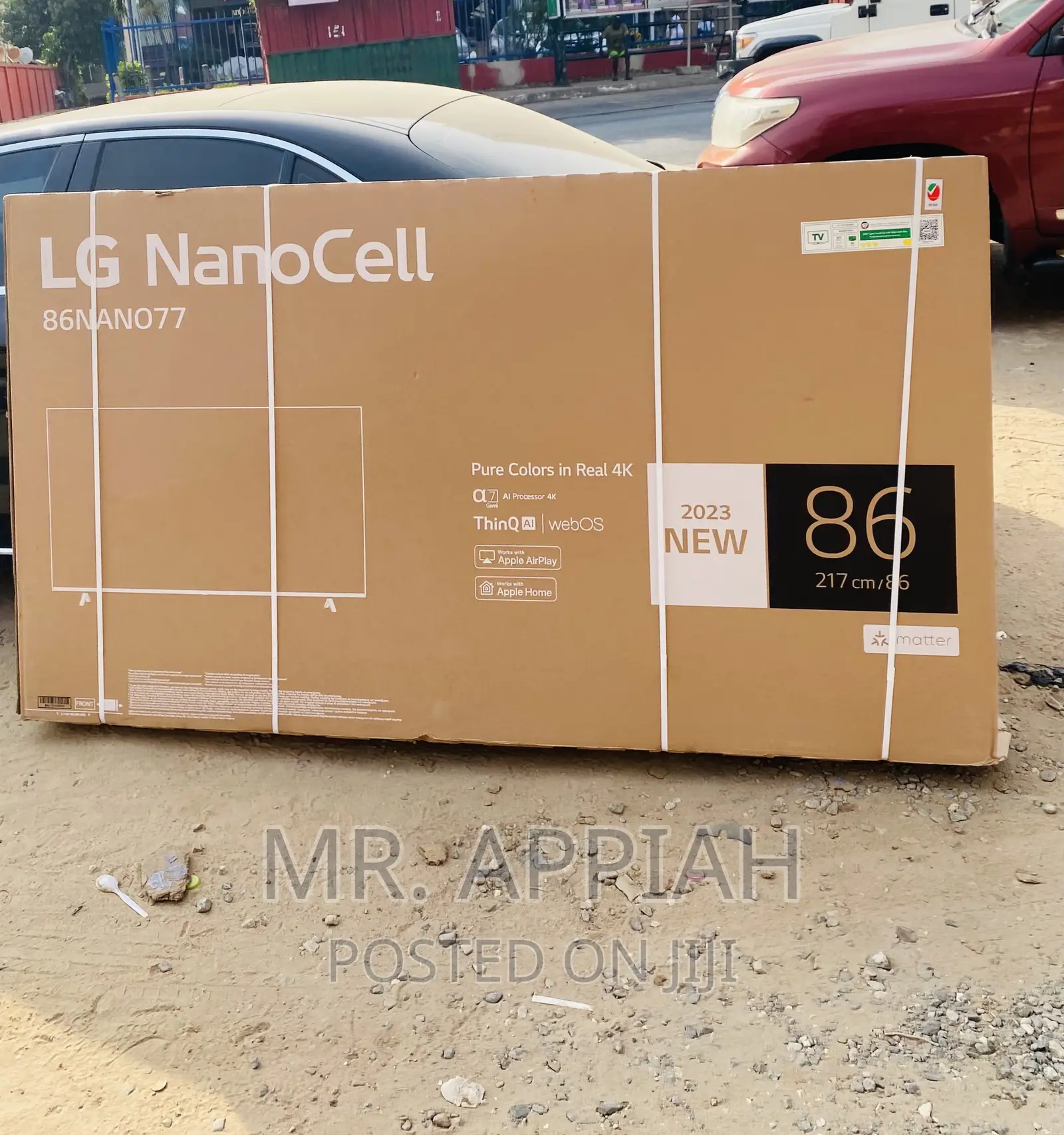 Latest and Affordable LG(86NANO0776)86” HDR Nanocell Tv.