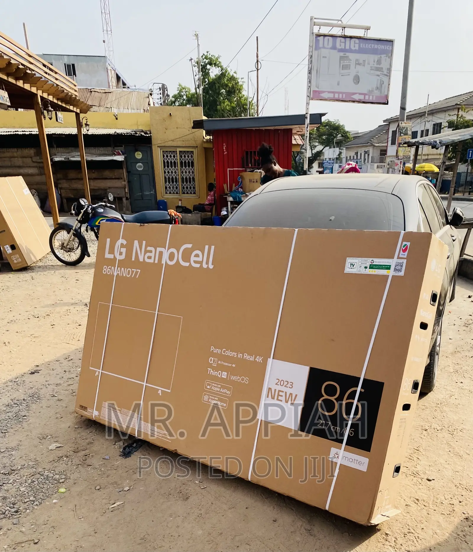 Latest LG 86NANO0776(86 Inch)Nanocell HDR Smart Tv 