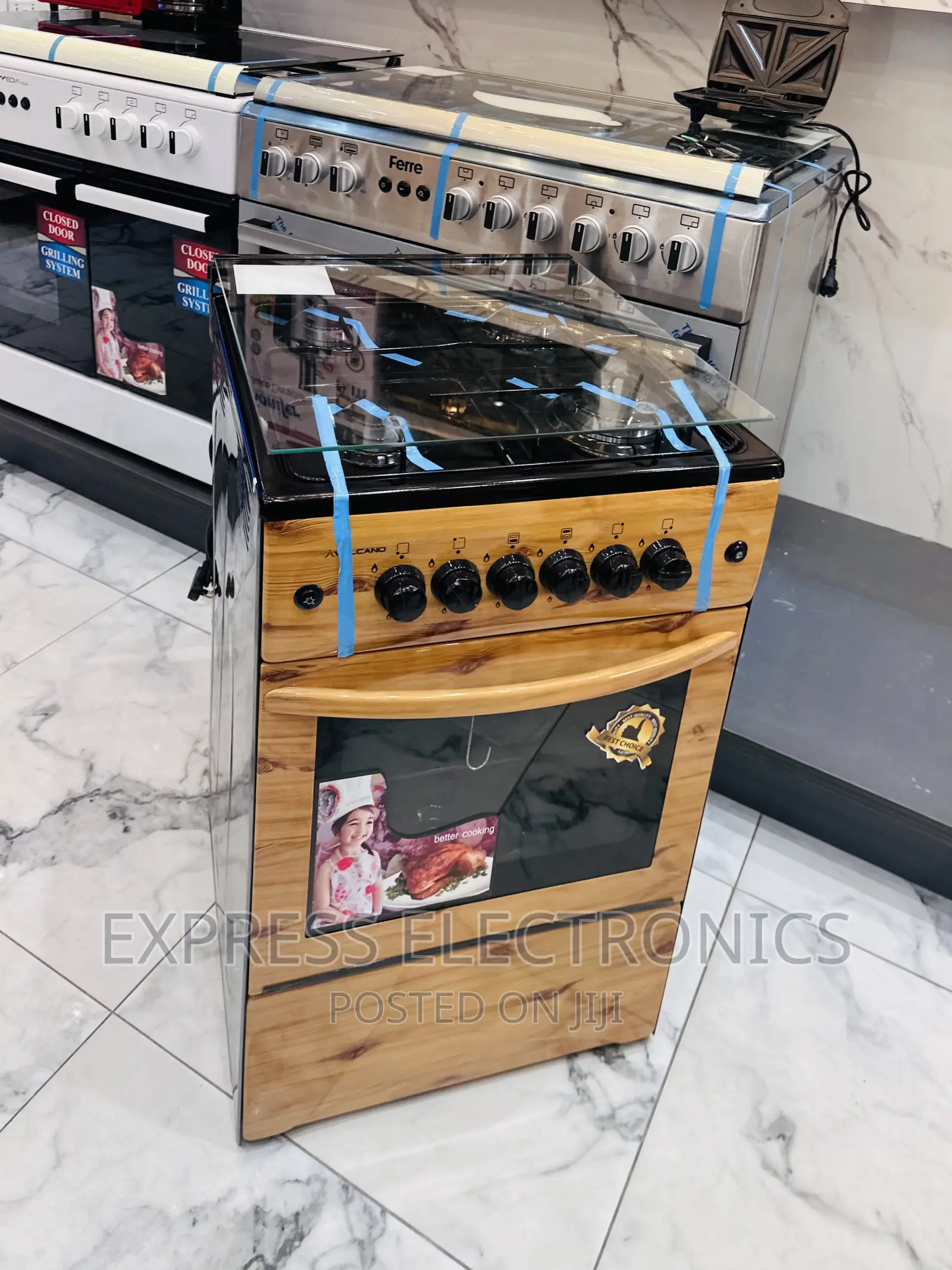 Call  <And Order for Wooden Lite Gas Cooker Oven 4burner