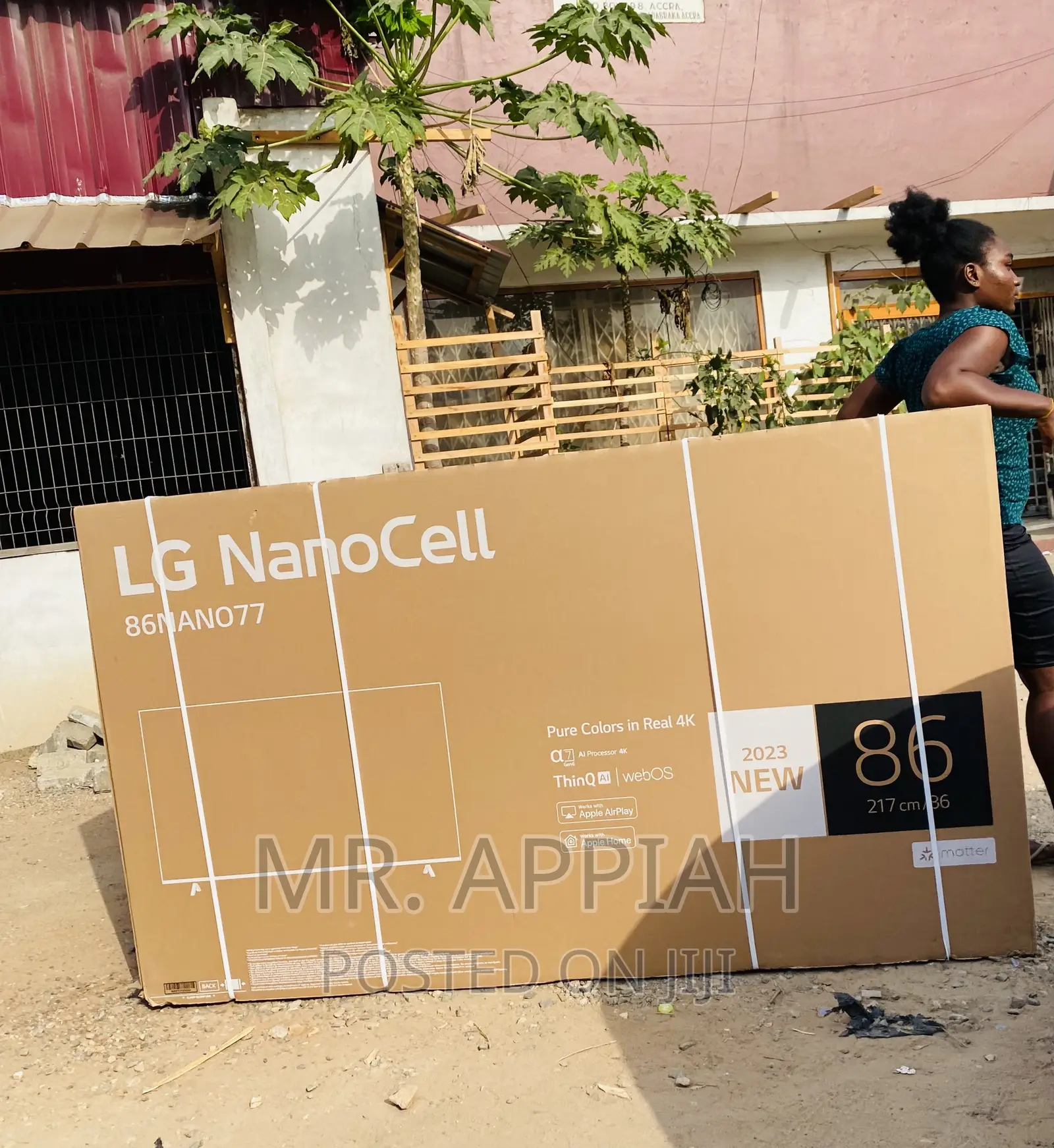Fabulous LG 86NANO0776(86 Inch)HDR Nanocell Smart Tv.