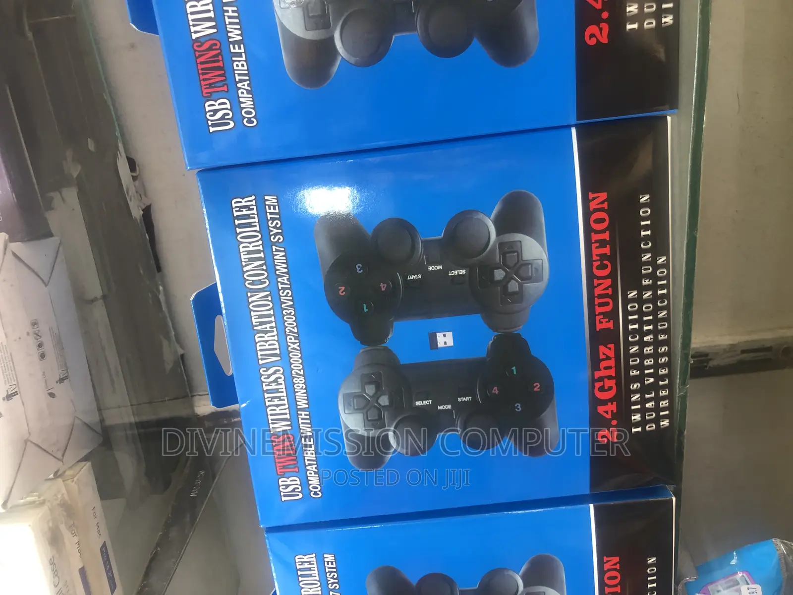 Double Wireless Game Pad for Pc