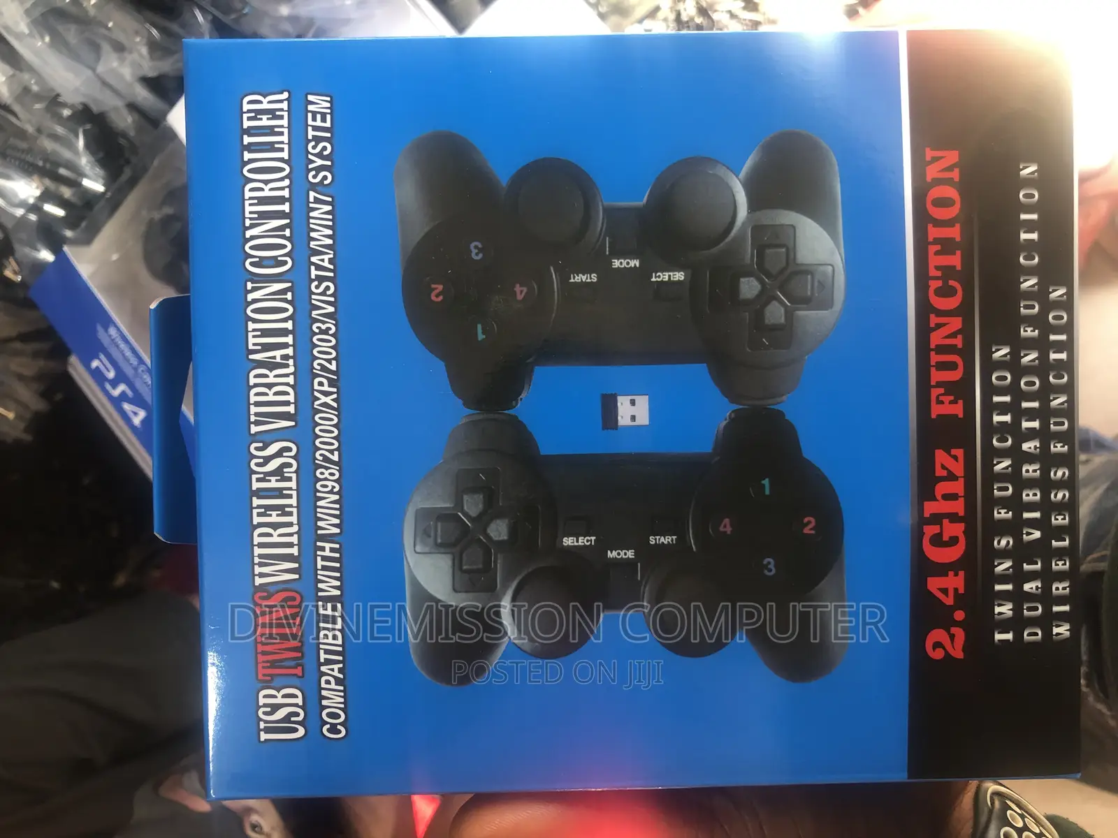 Double Wireless Game Pad for Pc