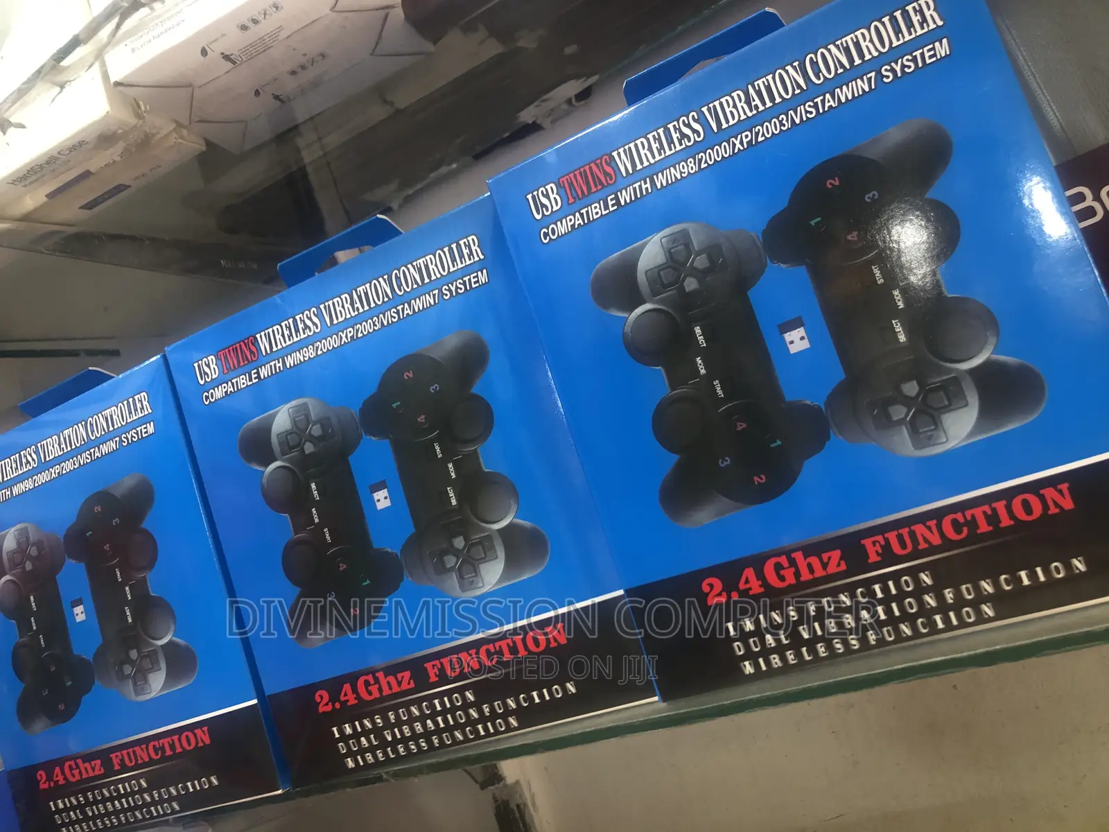 Double Wireless Game Pad for Pc