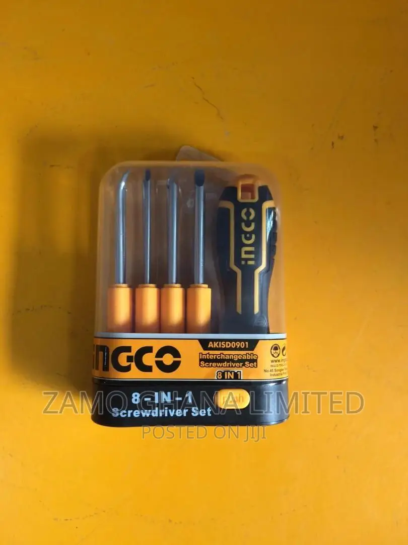 Screwdriver Set (8 in 1) - Akisd0901