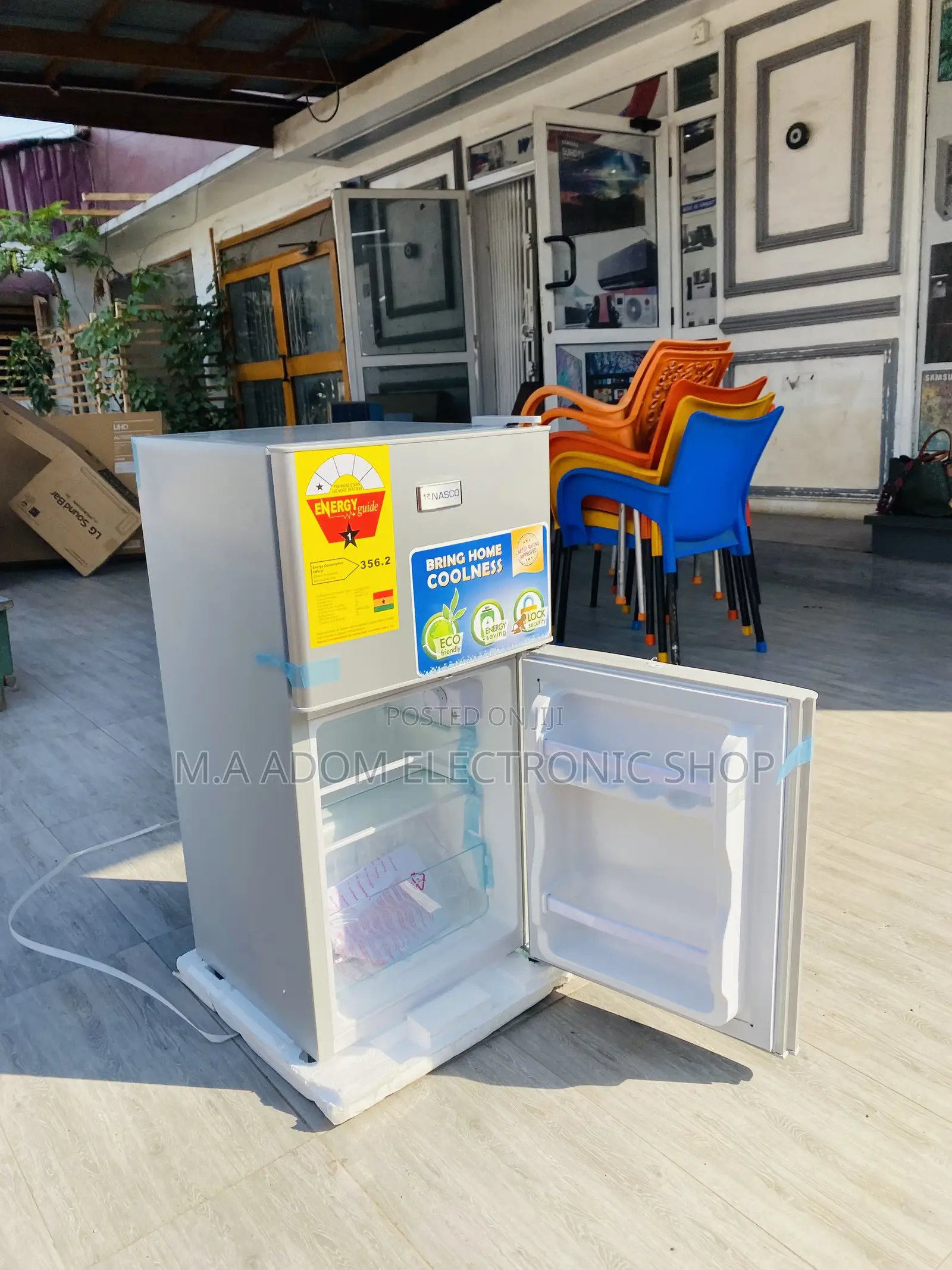 Purchase Nasco Nasf2-120 Double Door Refrigerator 