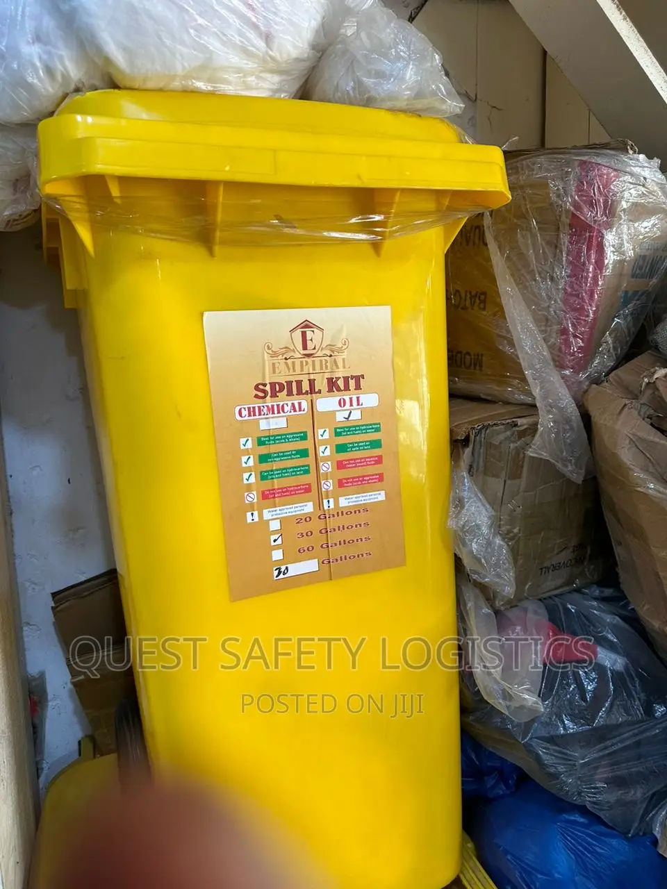 Spill Kit Available For Sale