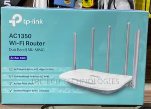 TP-LINK ARCHER C60 AC1350 Wireless Dual Band Router