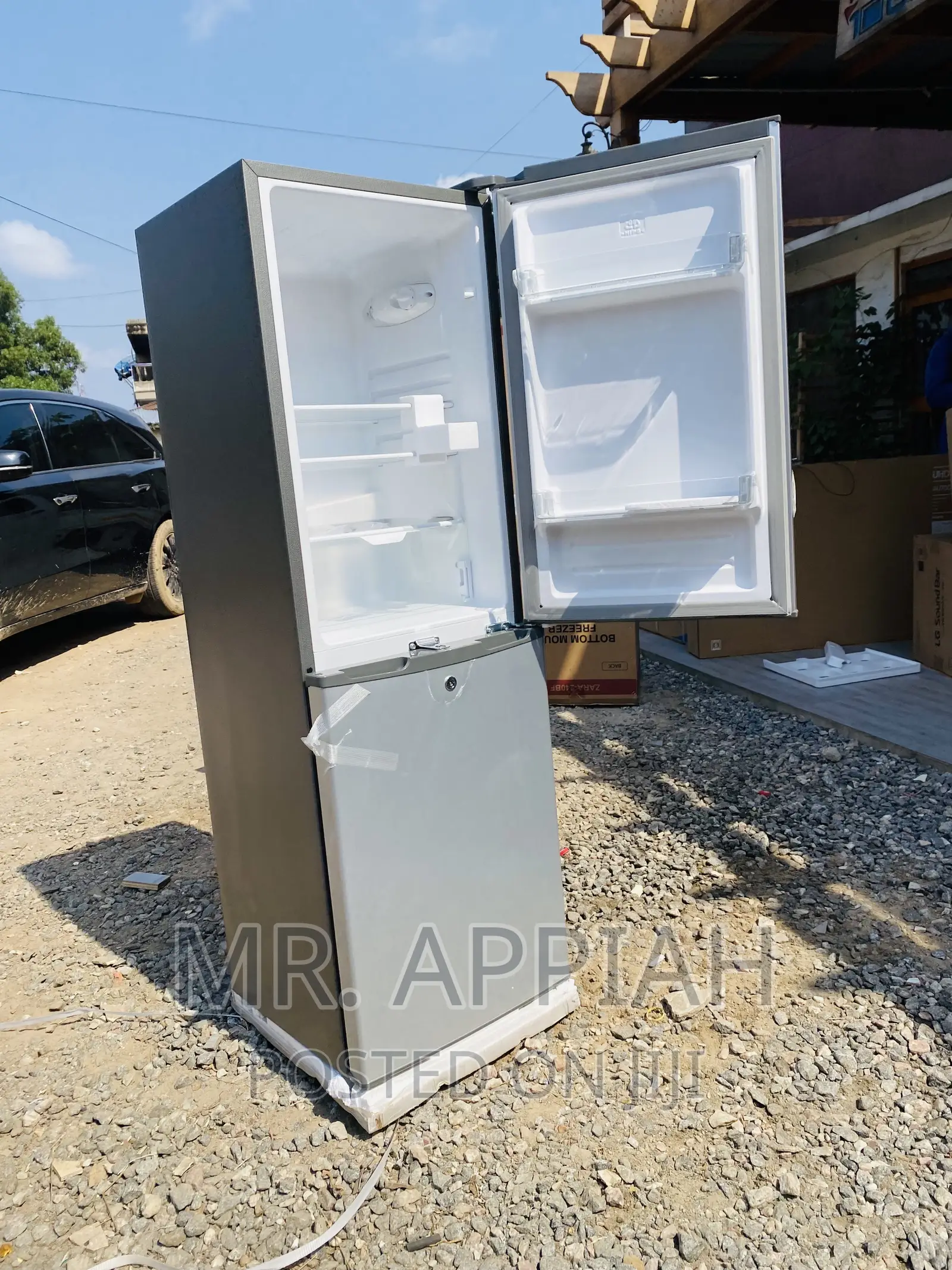 Fast Chilling Zara 240bf Double Door Electric Fridge.