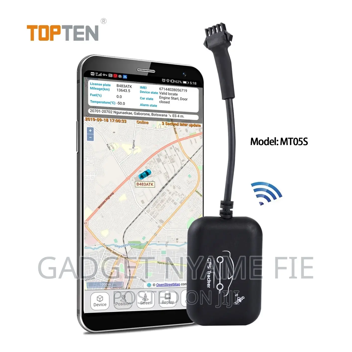Multipurpose Car/Motorcycle GPS TRACKER