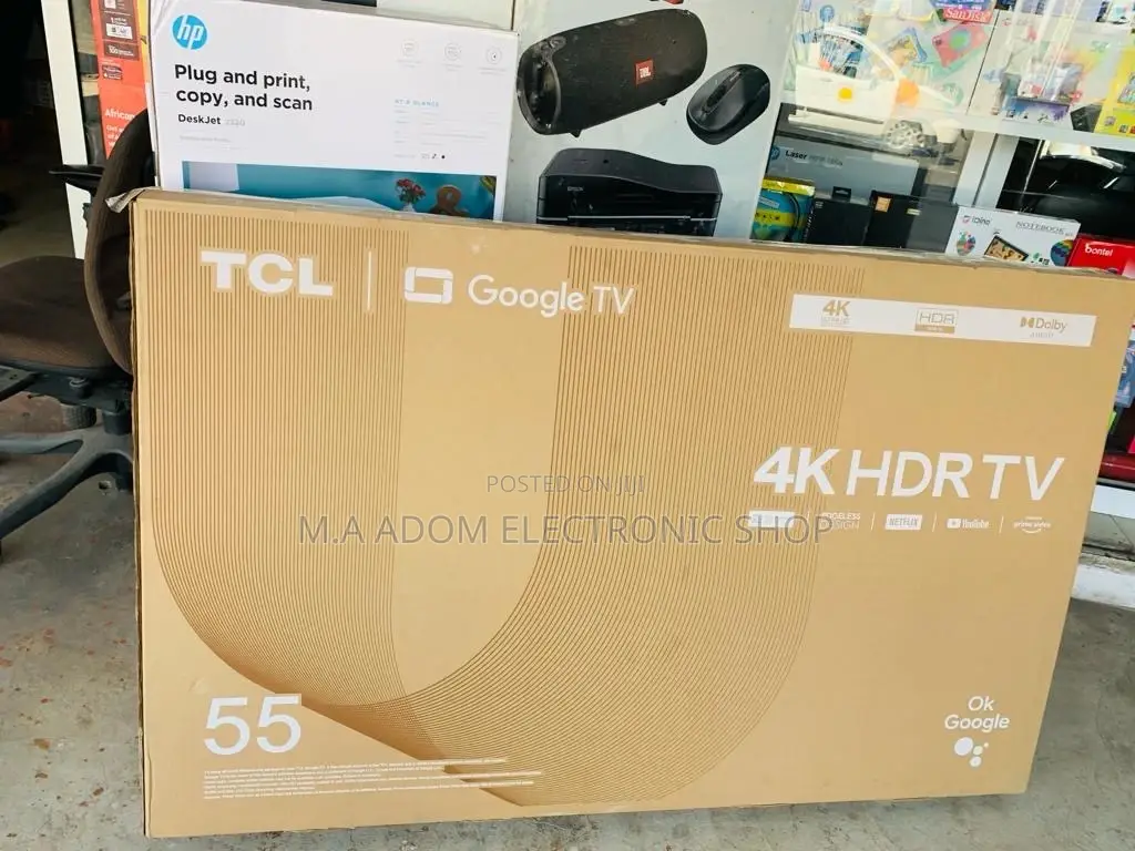 Durable and Affordable TCL(55P635)55” Uhd Android Tv 