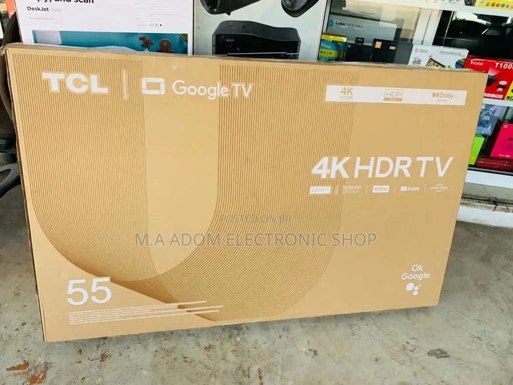 Durable and Affordable TCL(55P635)55” Uhd Android Tv 