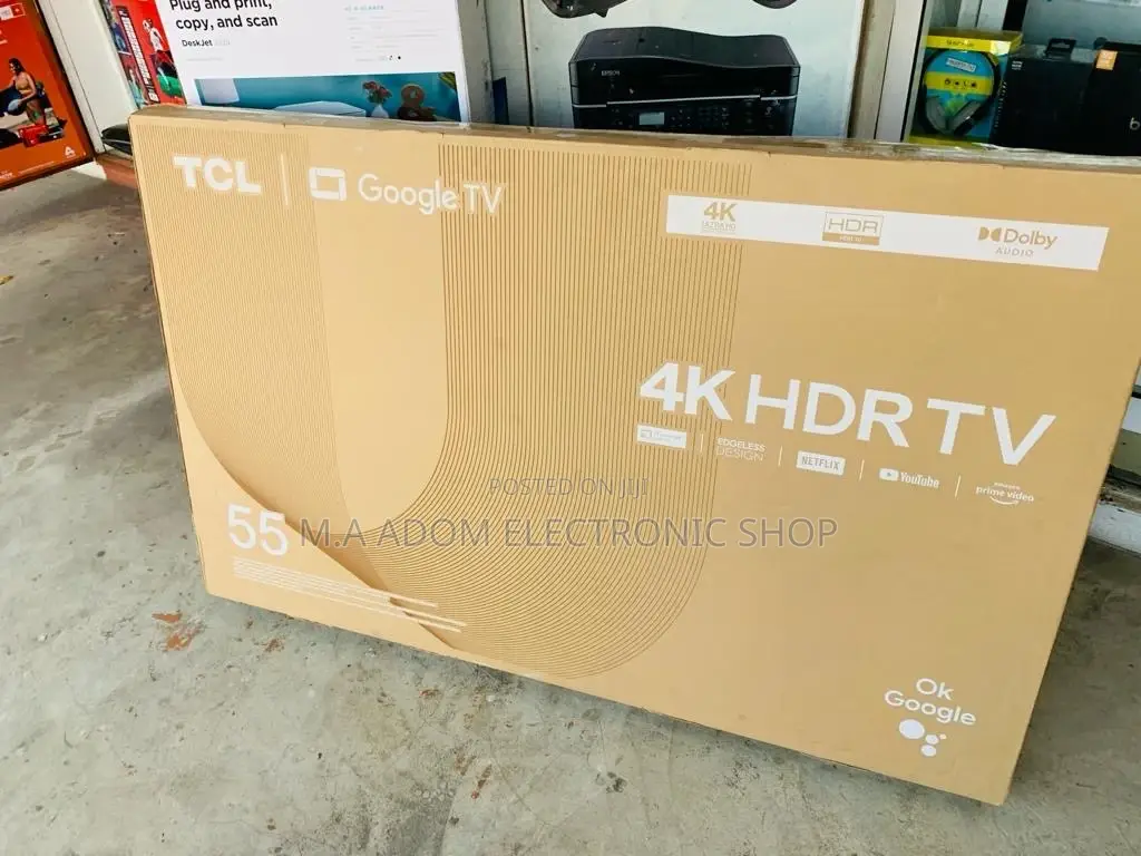 Brand New TCL 55P635 55 Inch HDR Android Tv 