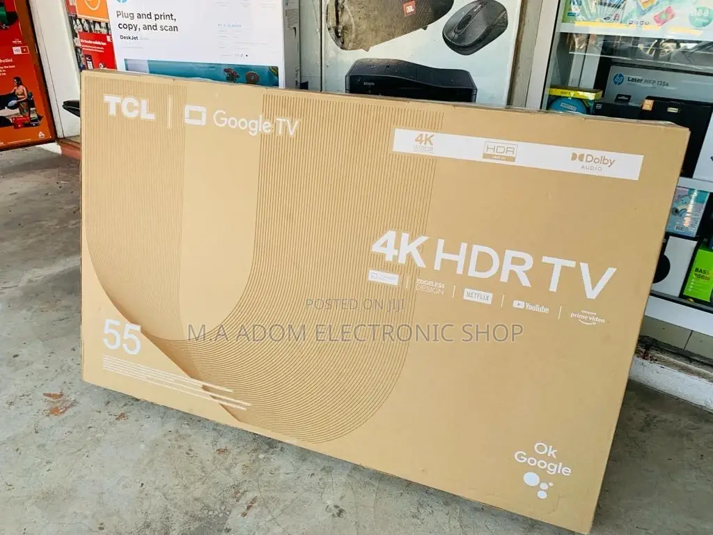 Brand New TCL 55P635 55 Inch HDR Android Tv 