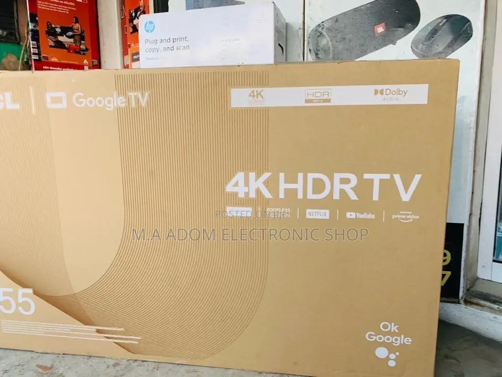 High Quality TCL 55P635 55 Inch HDR Google Led Tv 