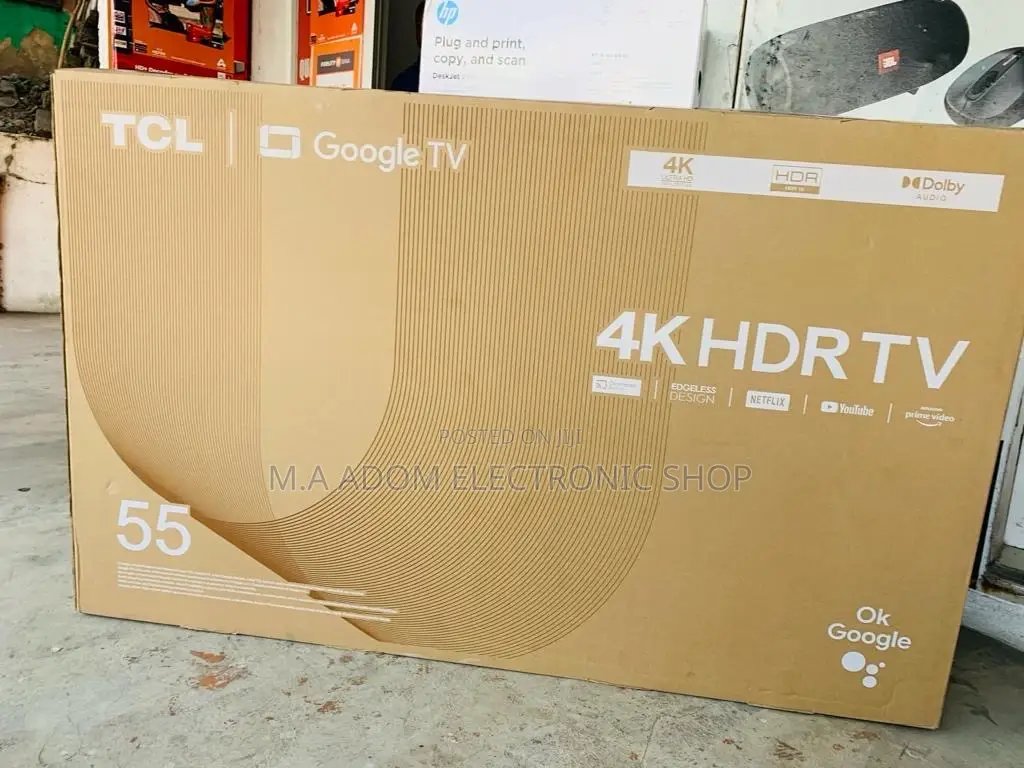 High Quality TCL 55P635 55 Inch HDR Google Led Tv 