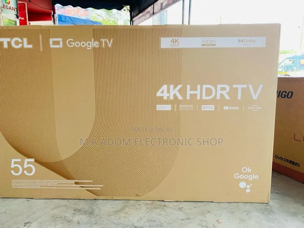 Well Design TCL 55P635 55 Inch HDR Smart Google Tv 