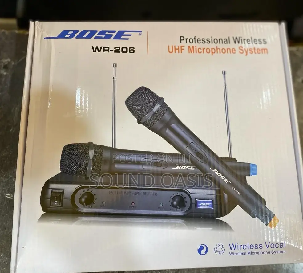 BOSE WR-206 Professional UHF Wireless Microphone
