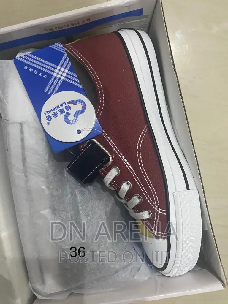 Kids All Stars Sneakers Neatly in a Box 