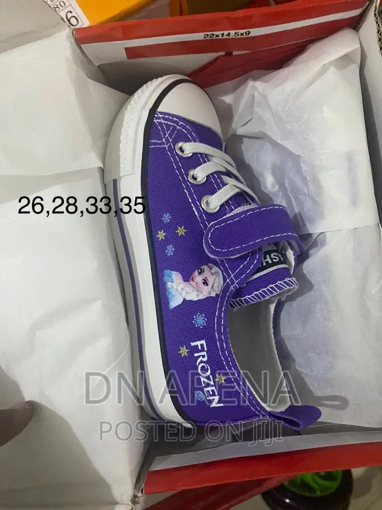 Kids All Stars Sneakers Neatly in a Box 