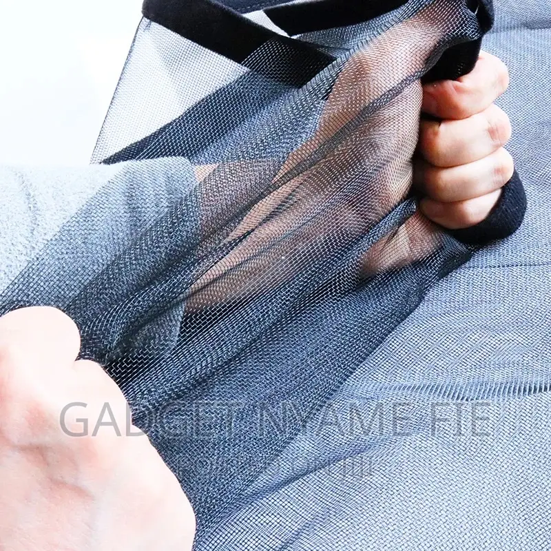 Black Magnetic Door Curtain/Net (210cm*120cm)