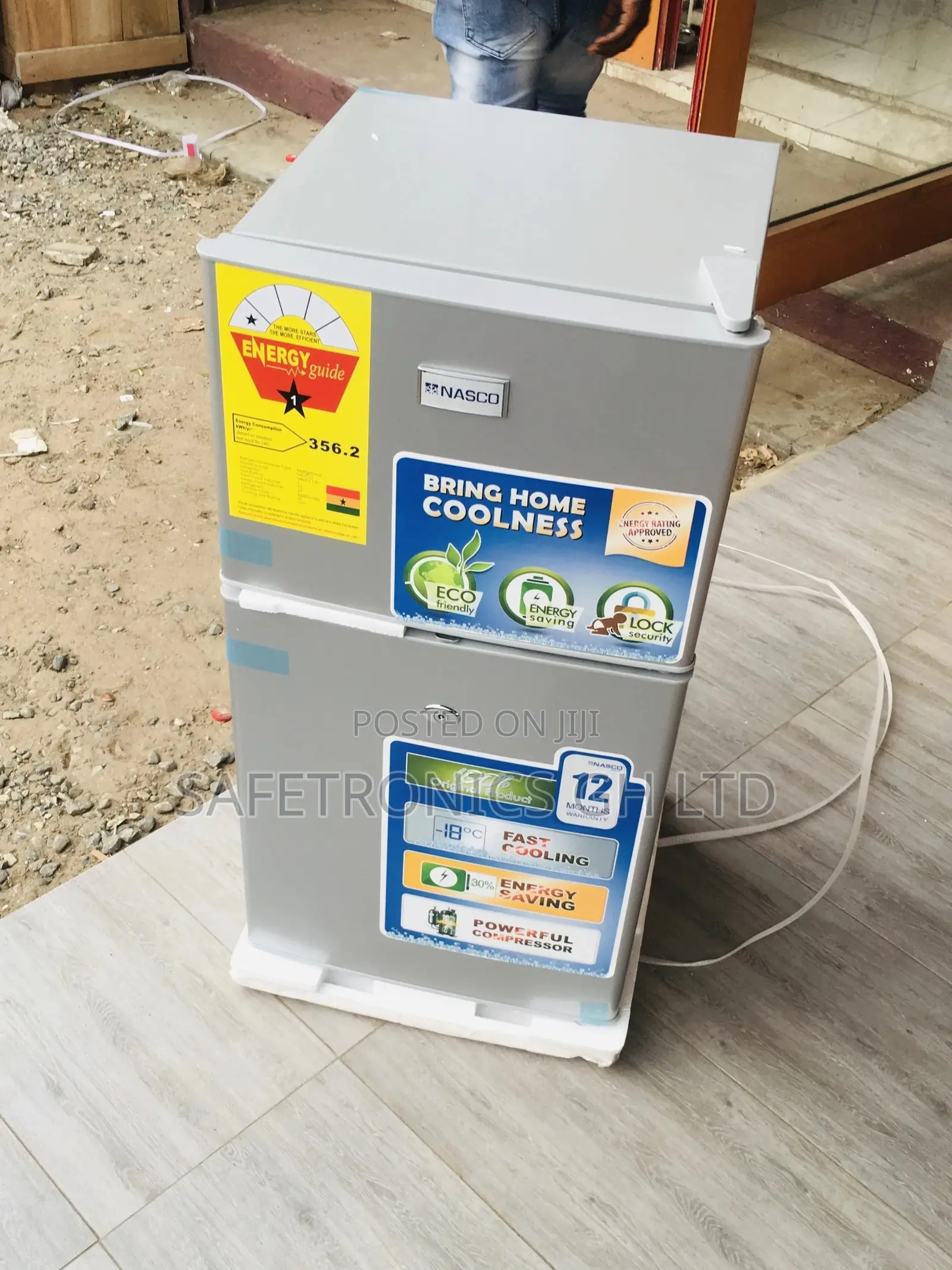 Purchase Topfreezer Doubledoor Gray Nasf2-120 Nasco Fridge