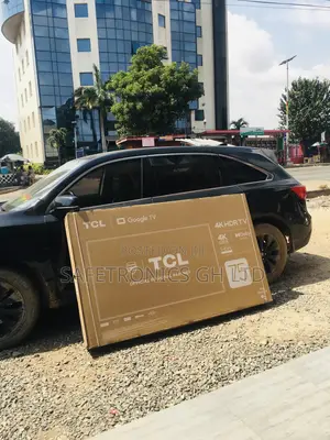 Electric Smart 75inche Glossy Black Uhd Glossy Led TCL Tv