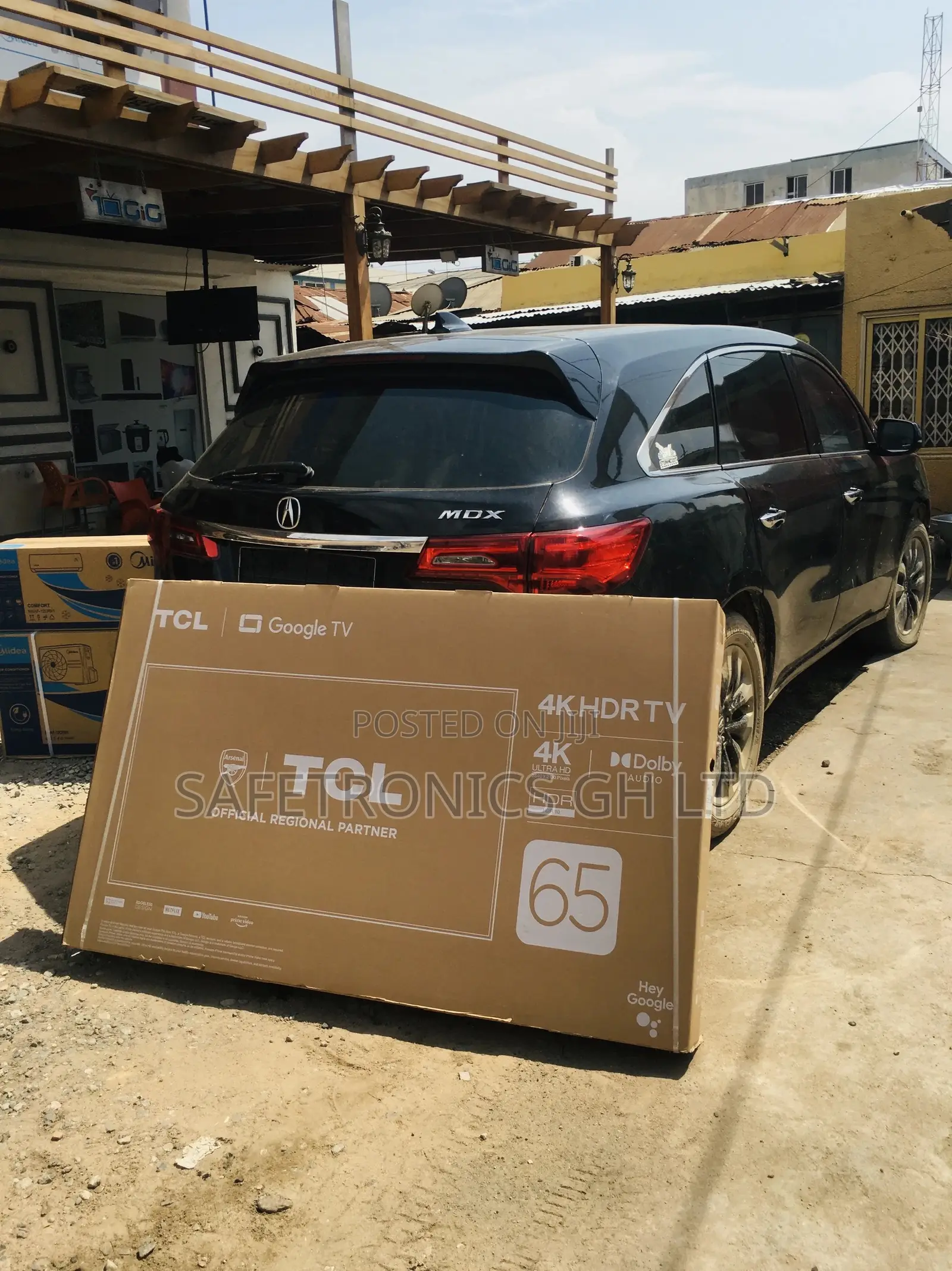 Smart P635 Led Glossy Led TCL Black Uhd 65 Inches Tv